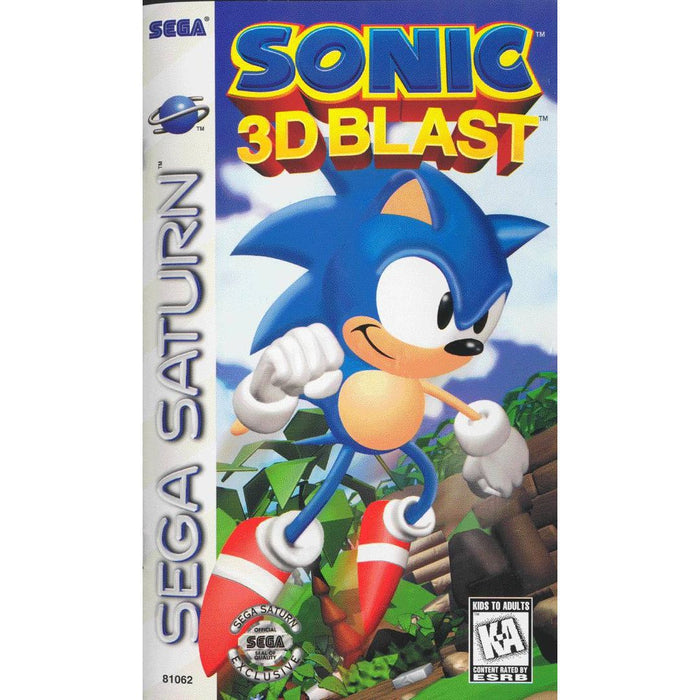 Sonic 3D Blast (Sega Saturn) - Just $0! Shop now at Retro Gaming of Denver