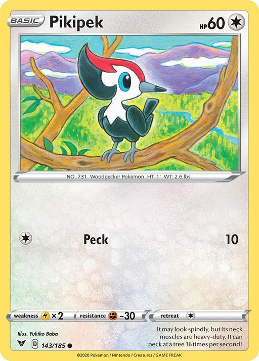 Pikipek (143/185) [Sword & Shield: Vivid Voltage] - for just $0.10! 