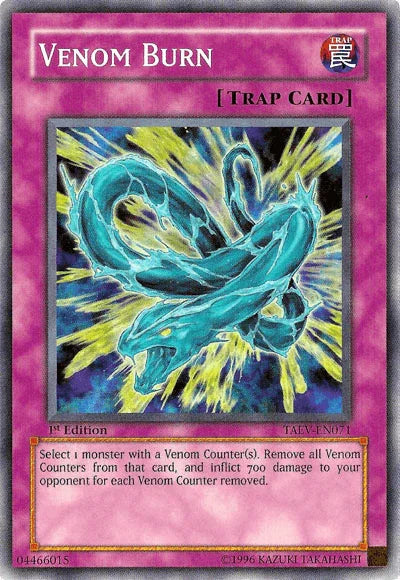 Venom Burn [TAEV-EN071] Common - for just $0.10! 