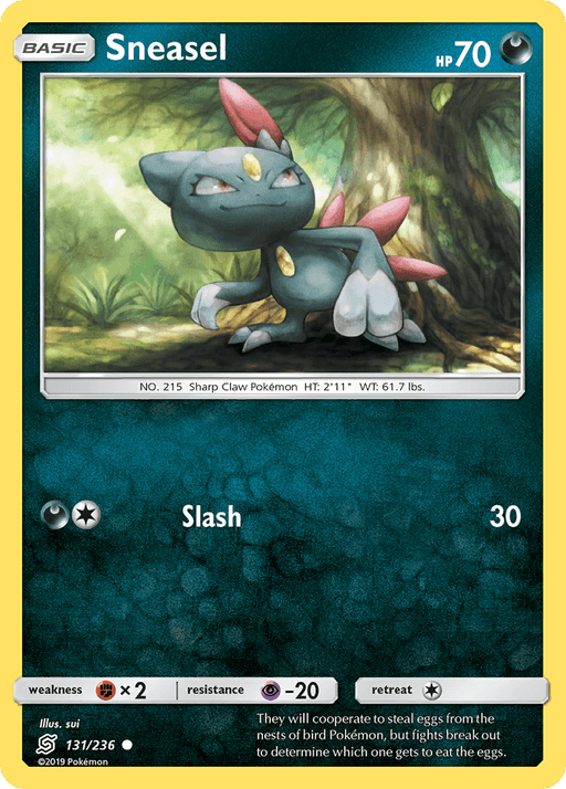 Sneasel (131/236) [Sun & Moon: Unified Minds] - for just $0.10! 