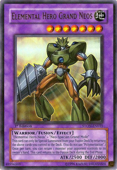 Elemental Hero Grand Neos [STON-EN035] Ultra Rare - for just $2.70! 
