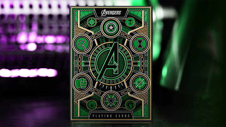 Avengers: Green Edition Playing Cards by theory11 - for just $14.99! 