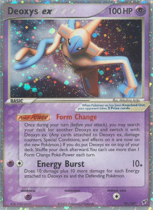Deoxys ex (97/107) [EX: Deoxys] - for just $90.20! 