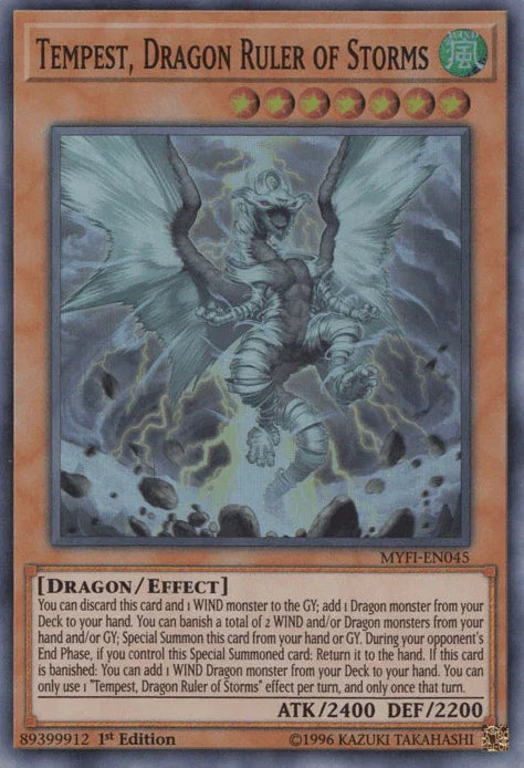 Tempest, Dragon Ruler of Storms [MYFI-EN045] Super Rare - for just $0.10! 