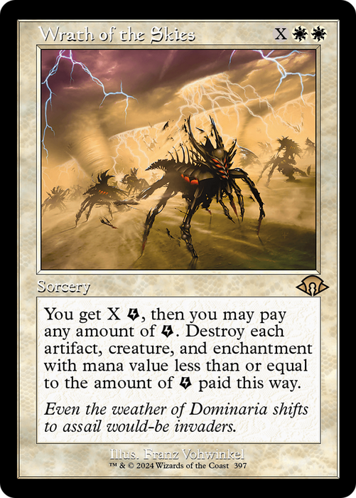 Wrath of the Skies (Retro Frame) (MH3-397) - Modern Horizons 3 - for just $1.06! 
