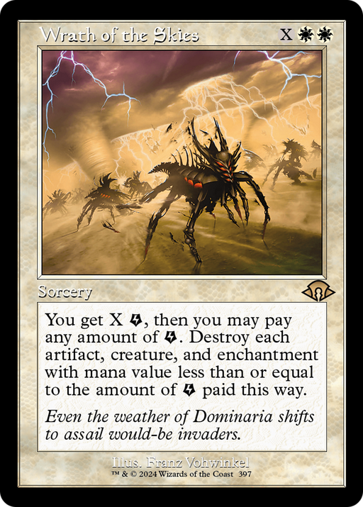 Wrath of the Skies (Retro Frame) (MH3-397) - Modern Horizons 3 - for just $1.06! 