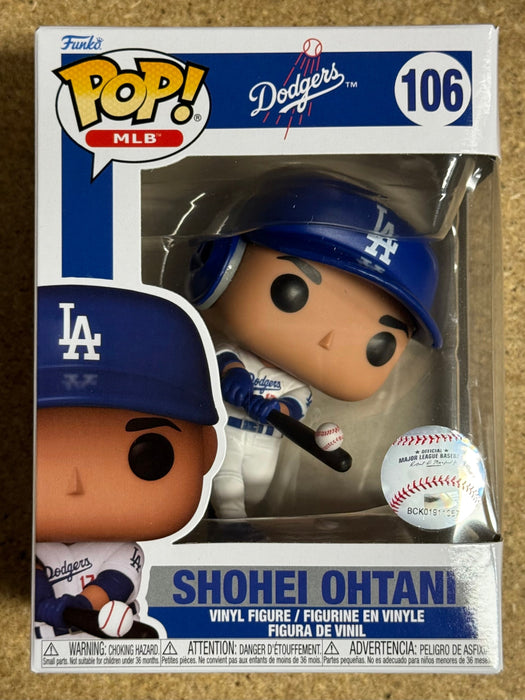 Funko Pop! MLB Shohei Ohtani #106 Los Angeles LA Dodgers Baseball 2024 - for just $15! 