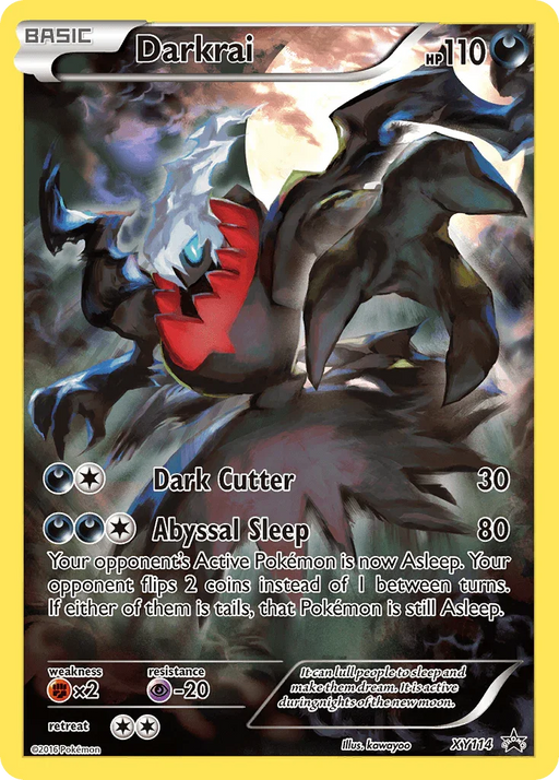 Darkrai (XY114) [XY: Black Star Promos] - for just $31.95! 