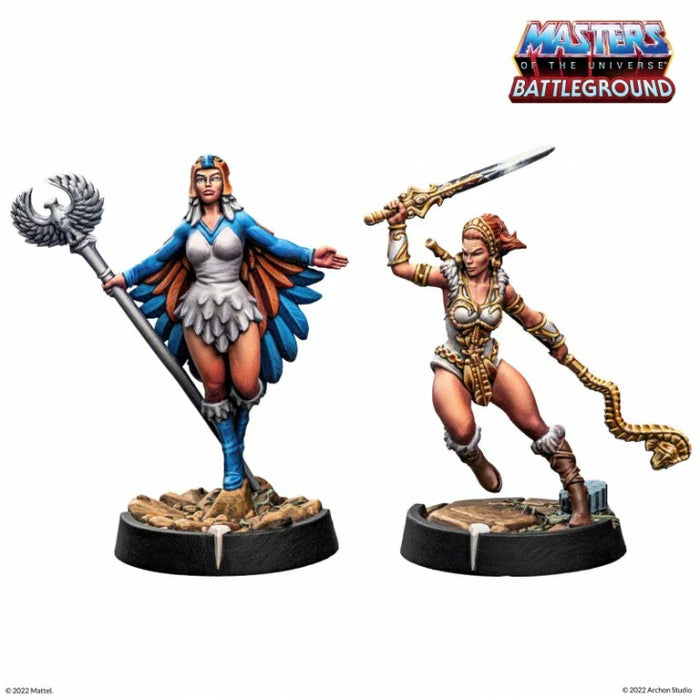 Masters of the Universe: Battleground - Wave 1 - Teela & Sorceress - for just $24.99! 