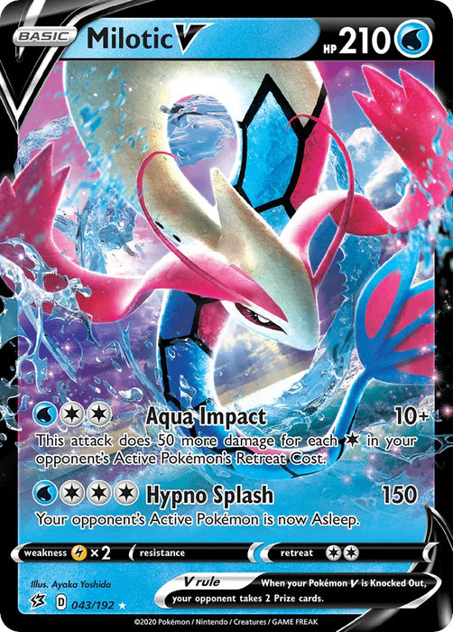 Milotic V (043/192) [Sword & Shield: Rebel Clash] - for just $1.40! 