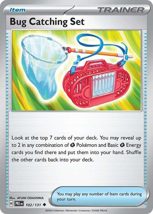 Bug Catching Set (102/131) [Scarlet & Violet: Prismatic Evolutions] - for just $0.10! 