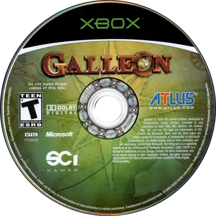 Galleon – Xbox (XBOX) - for just $0! 