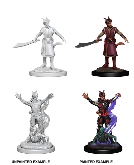 D&D: Nolzur's Marvelous Miniatures - Tiefling Male Warlock - for just $5.99! 