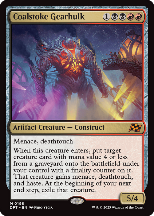 Coalstoke Gearhulk (DFT-198) - Aetherdrift Foil - for just $0.33! 