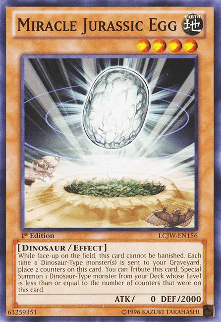 Miracle Jurassic Egg [LCJW-EN156] Common - for just $0.15! 