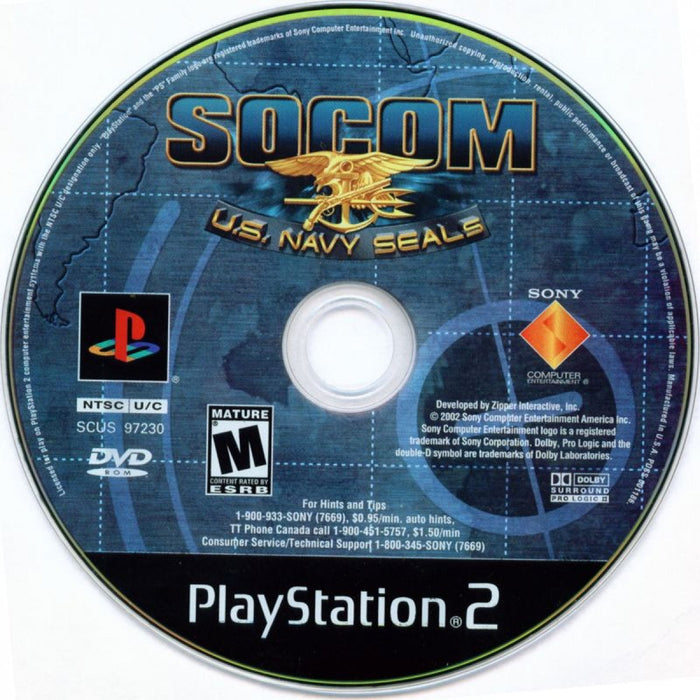 SOCOM: U.S. Navy Seals – PlayStation 2 (PS2) - for just $5.99! 