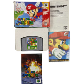 Super Mario 64 - Nintendo 64 (CIB - Carboard Box)