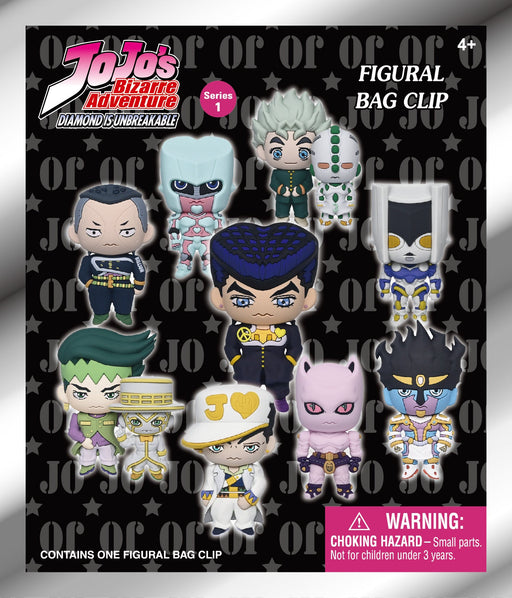 JoJo's Bizarre Adventure 3D Foam Bag Clip Series 3 Blind Bag - Official Anime Keychain - for just $8.99! 