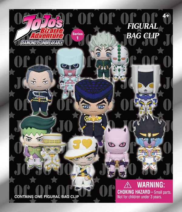 JoJo's Bizarre Adventure 3D Foam Bag Clip Series 3 Blind Bag - Official Anime Keychain - for just $8.99! 