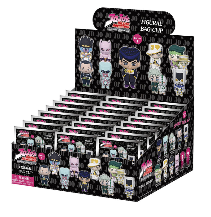 JoJo's Bizarre Adventure 3D Foam Bag Clip Series 3 Blind Bag - Official Anime Keychain - for just $8.99! 