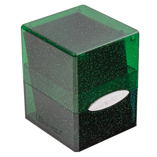 Ultra PRO: Satin Cube - Glitter Green - for just $0! 