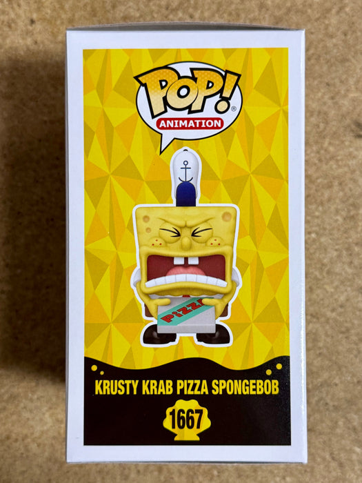 Funko Pop! Animation Krusty Krab Pizza Spongebob #1667 SquarePants 25 Years 2024 - for just $13! 