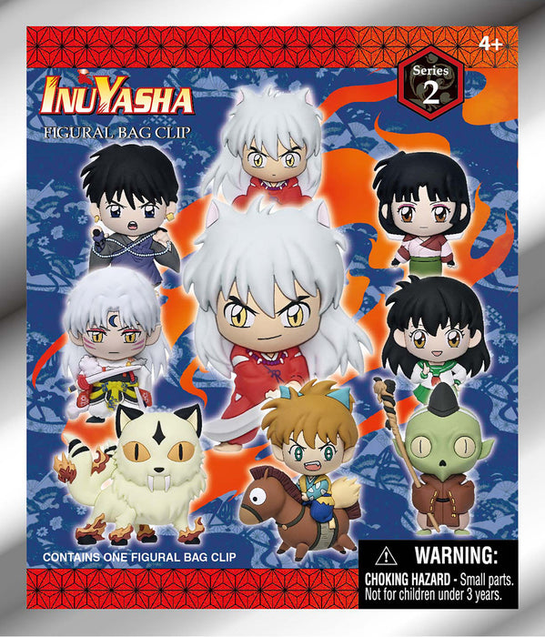 Inuyasha 25th Anniversary 3D Foam Bag Clip – Series 2 Blind Box - for just $8.99! 
