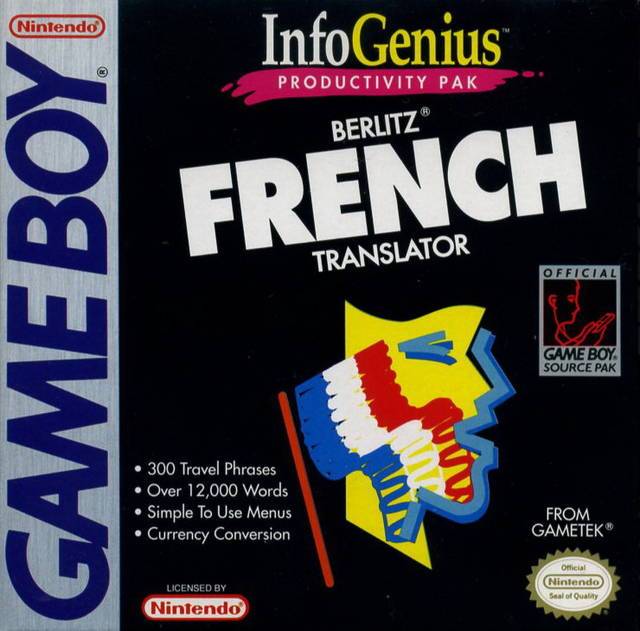 Infogenius Productivity Pack Berlitz French Translator (Gameboy) - for just $0! 