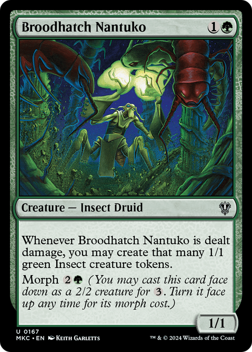 Broodhatch Nantuko (MKC-167) - Murders at Karlov Manor Commander - for just $0.08! 