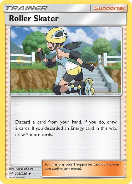 Roller Skater (203/236) [Sun & Moon: Cosmic Eclipse] - for just $0.10! 
