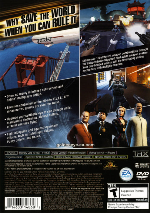 GoldenEye: Rogue Agent – PlayStation 2 (PS2) - for just $0! 