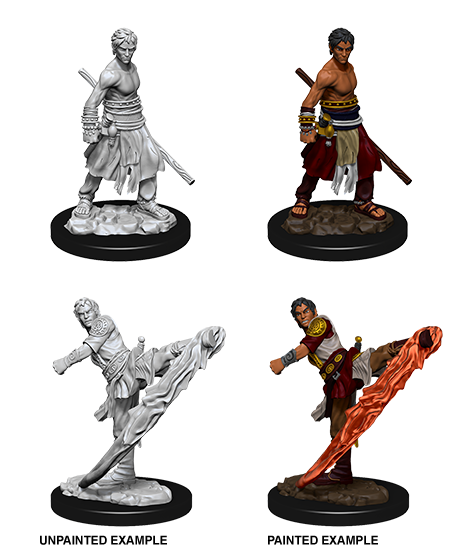 D&D: Nolzur's Marvelous Miniatures - Half-Elf Male Monk - for just $5.99! 