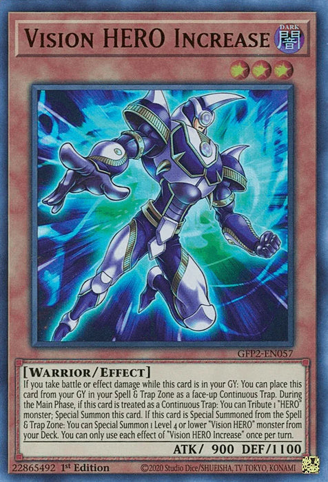 Vision HERO Increase [GFP2-EN057] Ultra Rare - for just $0.25! 