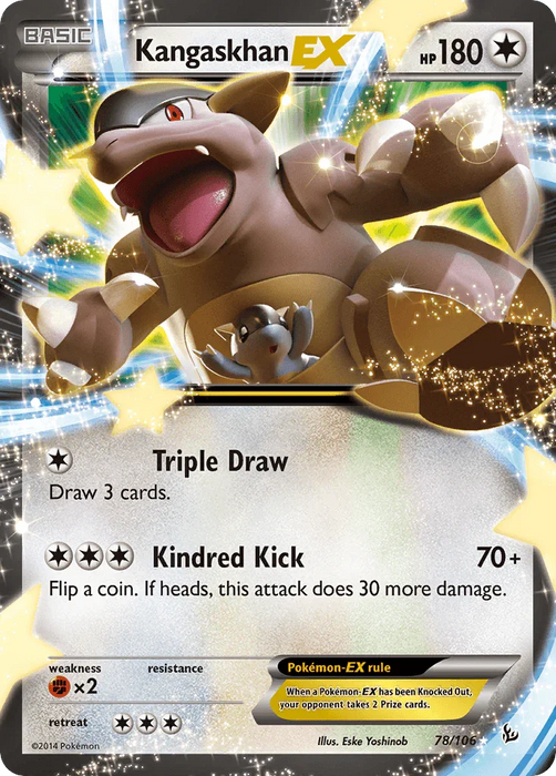 Kangaskhan EX (78/106) [XY: Flashfire] - for just $1.15! 