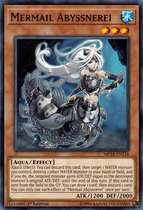 Mermail Abyssnerei [MP18-EN118] Common - for just $0.10! 
