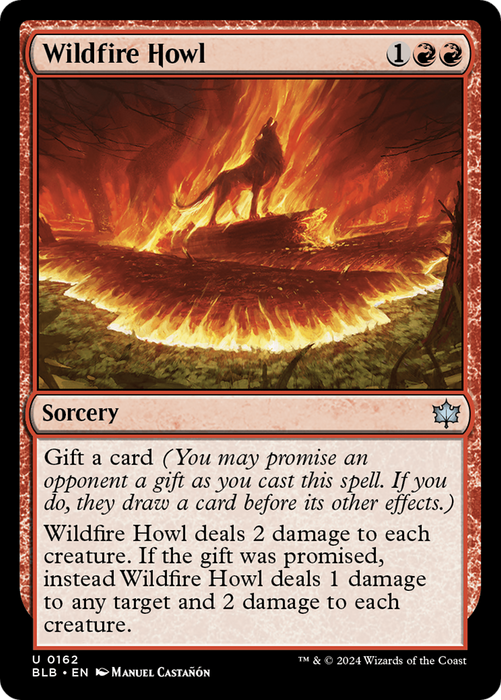 Wildfire Howl (BLB-162) - Bloomburrow - for just $0.04! 