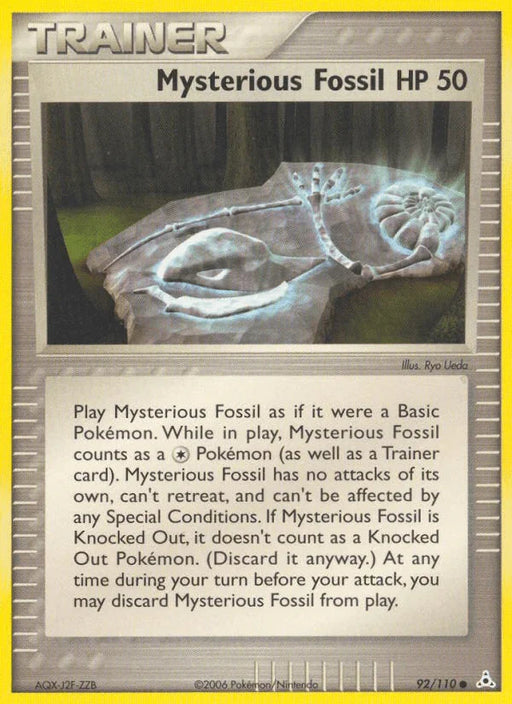 Mysterious Fossil (92/110) [EX: Holon Phantoms] - for just $0.15! 