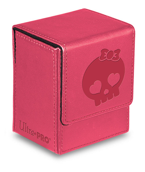 Ultra PRO: Flip Box - Cutey Skull (Pink) - for just $0! 