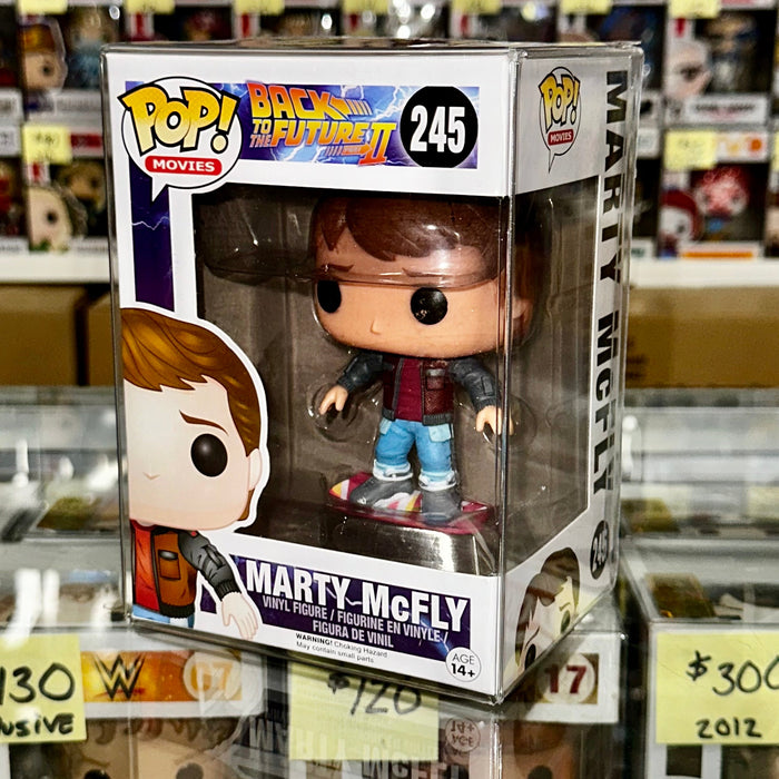 Funko Pop! Movies Marty McFly On Hoverboard #245 Back to the Future 2015 Vaulted Exclusive - for just $60! 