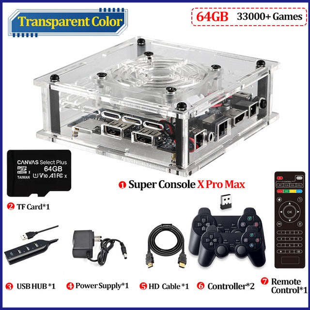 Retro mini video game console with dual systems of PSP/N64 for TV - for just $150.04! 