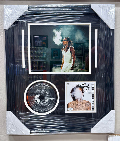 Wiz Khalifa Signed Blacc Hollywood Custom Framed CD Booklet With JSA COA - for just $375! 