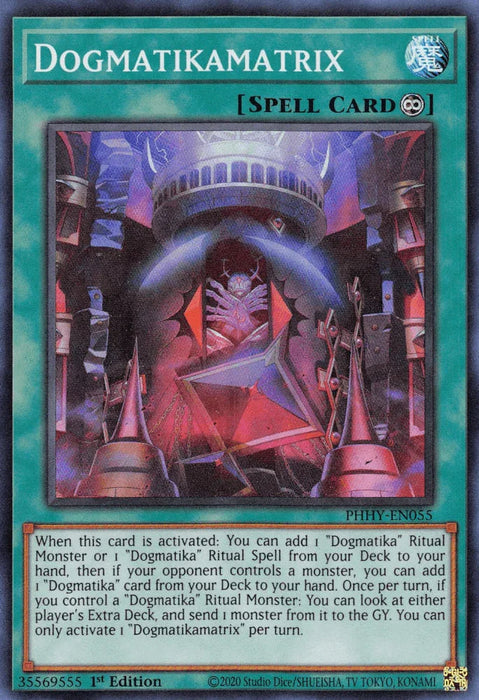 Dogmatikamatrix [PHHY-EN055] Super Rare - for just $0.50! 