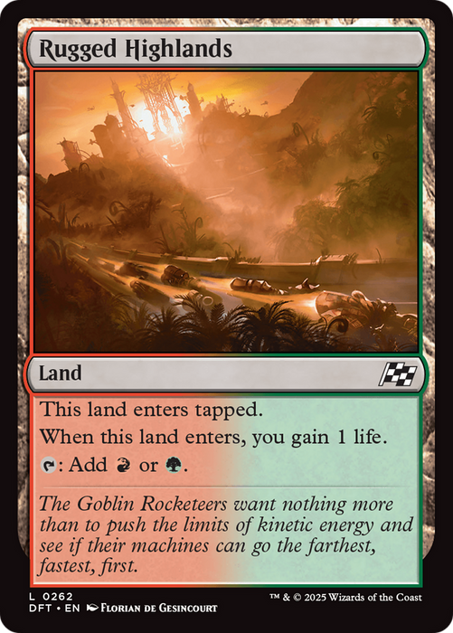 Rugged Highlands (DFT-262) - Aetherdrift - for just $0.05! 