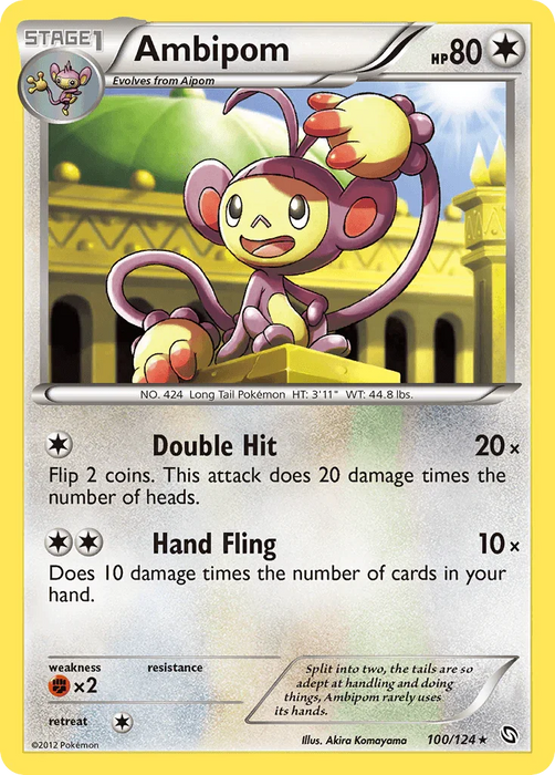 Ambipom (100/124) [Black & White: Dragons Exalted] - for just $0.20! 