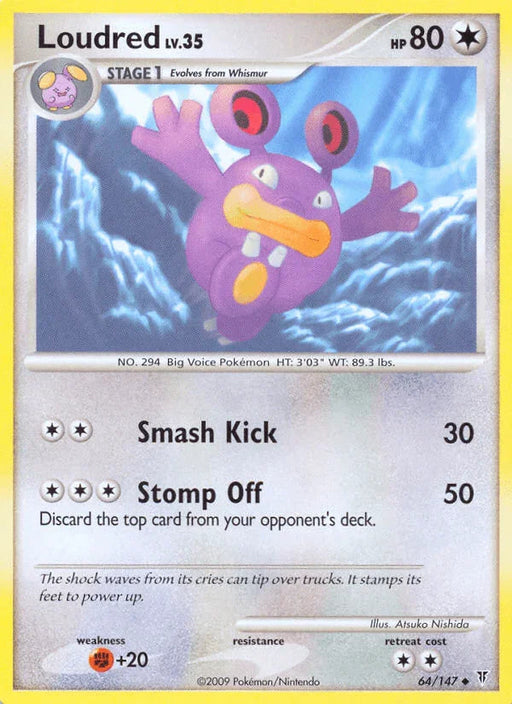 Loudred (64/147) [Platinum: Supreme Victors] - for just $0.20! 