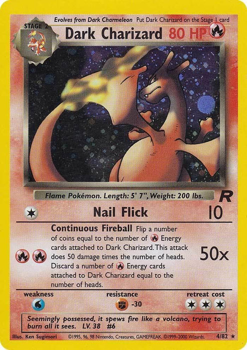 Dark Charizard (4/82) [Team Rocket Unlimited] - for just $141.10! 