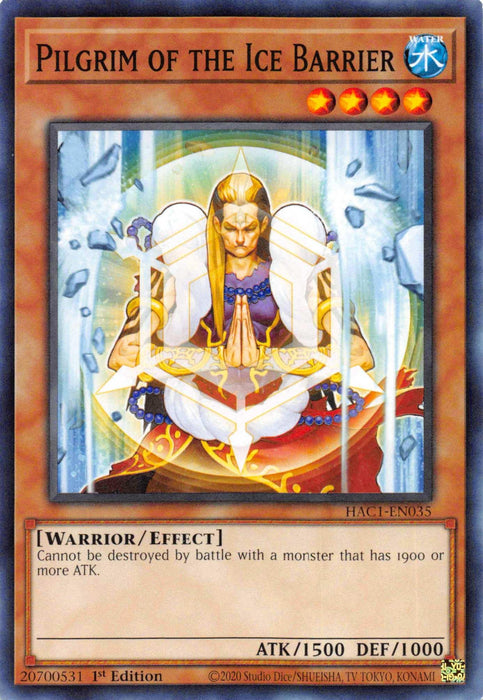 Pilgrim of the Ice Barrier [HAC1-EN035] Common - for just $0.10! 
