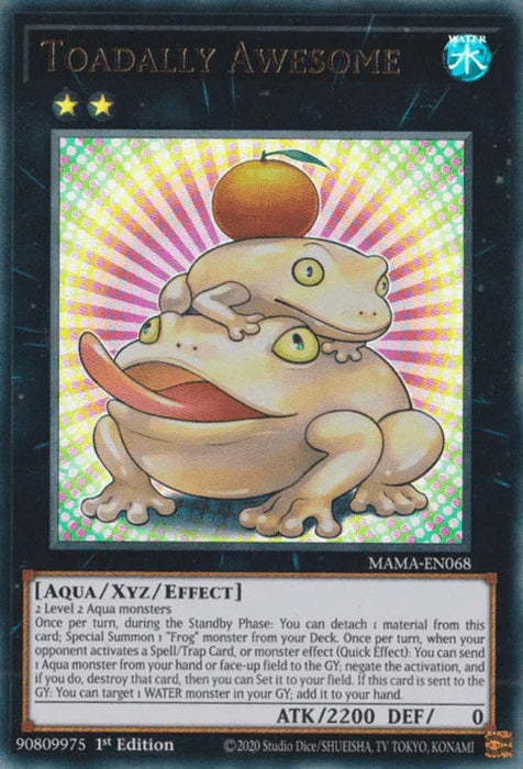 Toadally Awesome [MAMA-EN068] Ultra Rare - for just $0.15! 