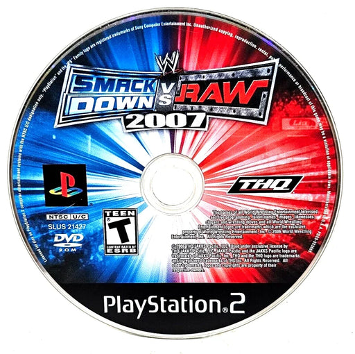 WWE SmackDown vs. Raw 2007 – PlayStation 2 (PS2) - for just $0! 