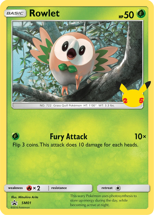 Rowlet (SM01) [First Partner Pack] - for just $1.10! 